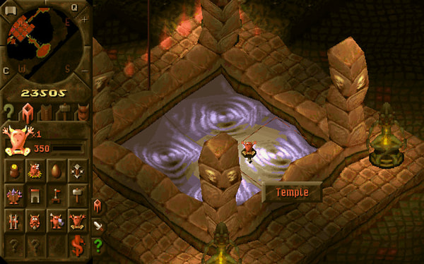 issues using mouse in dungeon keeper 3