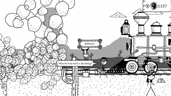 playing game set in the wild west of the Kingdom of Loathing universe Download Game  West of Loathing